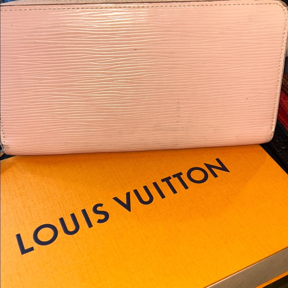 Louis Vuitton Pink Epic Long Wallet